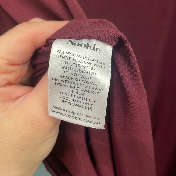 NOOKIE LACE MIDI DRESS - Picture 9 of 10